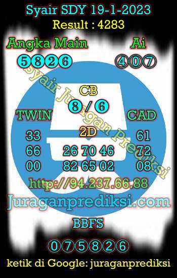 prediksi sdy 19 januari 2023, syair sdy hari ini kamis 19-1-2023, prediksi syair sydney 19 januari 2023, prediksi sdy jp jitu dan akurat
