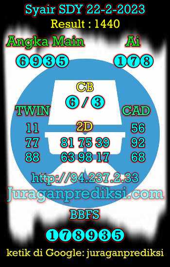 prediksi sdy 22 februari 2023, syair sdy hari ini rabu 22-2-2023, prediksi syair sydney 22 februari 2023, prediksi sdy jp jitu dan akurat