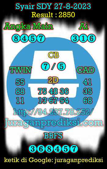 prediksi sdy 27 agustus 2023, syair sdy hari ini minggu 27-8-2023, prediksi syair sydney 27 agustus 2023, prediksi sdy jp jitu dan akurat