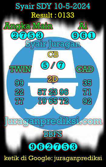 prediksi sdy 10 mei 2024, syair sdy hari ini jumat 10-5-2024, prediksi syair sydney 10 mei 2024, prediksi sdy jp jitu dan akurat
