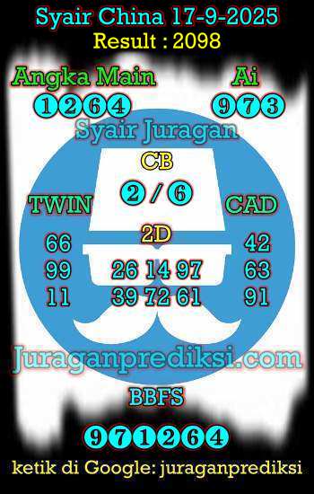 prediksi china 17 september 2025, syair china hari ini rabu 17-9-2025, bocoran china, prediksi china akurat, syair china, prediksi china jitu