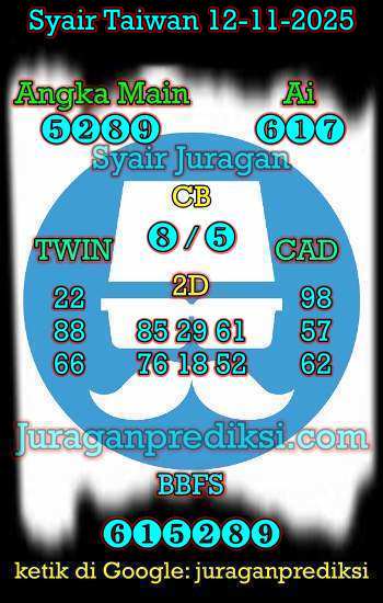 prediksi taiwan 12 november 2025, syair taiwan hari ini rabu 12-11-2024, angka keluar togel taiwan, toto jitu taiwan 12 november 2025 akurat