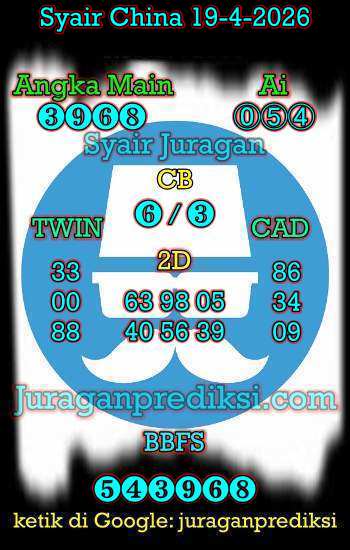 prediksi china 19 april 2026, syair china hari ini minggu 19-4-2026, bocoran china, prediksi china akurat, syair china, prediksi china jitu