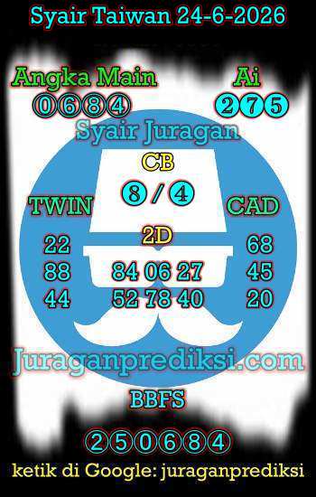 prediksi taiwan 24 juni 2026, syair taiwan hari ini Rabu 24-6-2026, angka keluar togel taiwan, toto jitu taiwan 24 juni 2026 akurat