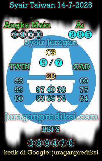prediksi taiwan 14 juli 2026, syair taiwan hari ini selasa 14-7-2026, angka keluar togel taiwan, toto jitu taiwan 14 juli 2026 akurat